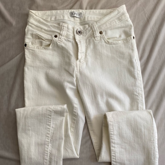 LIST white skinny jeans - Picture 2 of 5